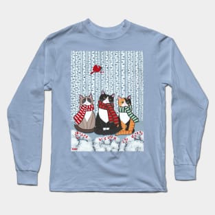 The Winter Cats! Long Sleeve T-Shirt